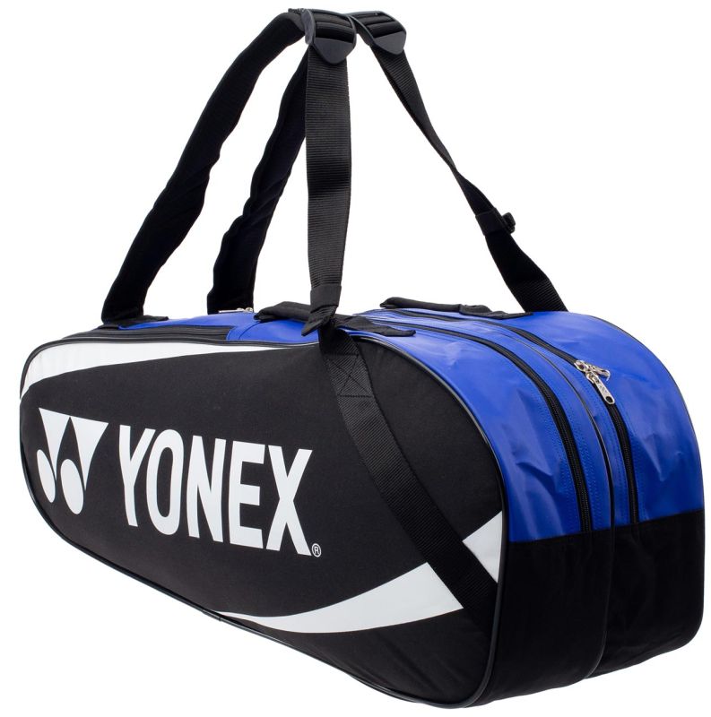 yonex-racquet-bag-6-pack-blue-black-2 Yonex Racquet Bag 6 Pack - blue/black