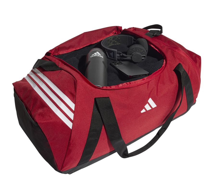 Adidas Tiro Duffle Large - red/white