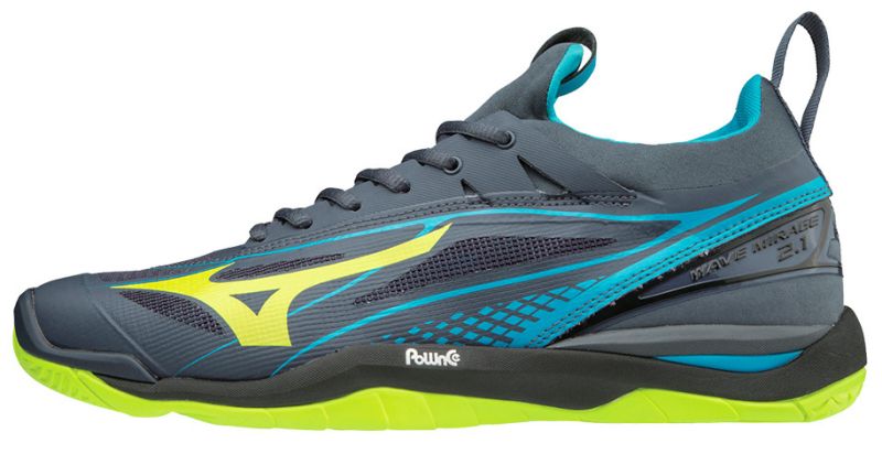 Mizuno Wave Mirage 2.1 - ombre blue/safety yellow/hawaiian ocean