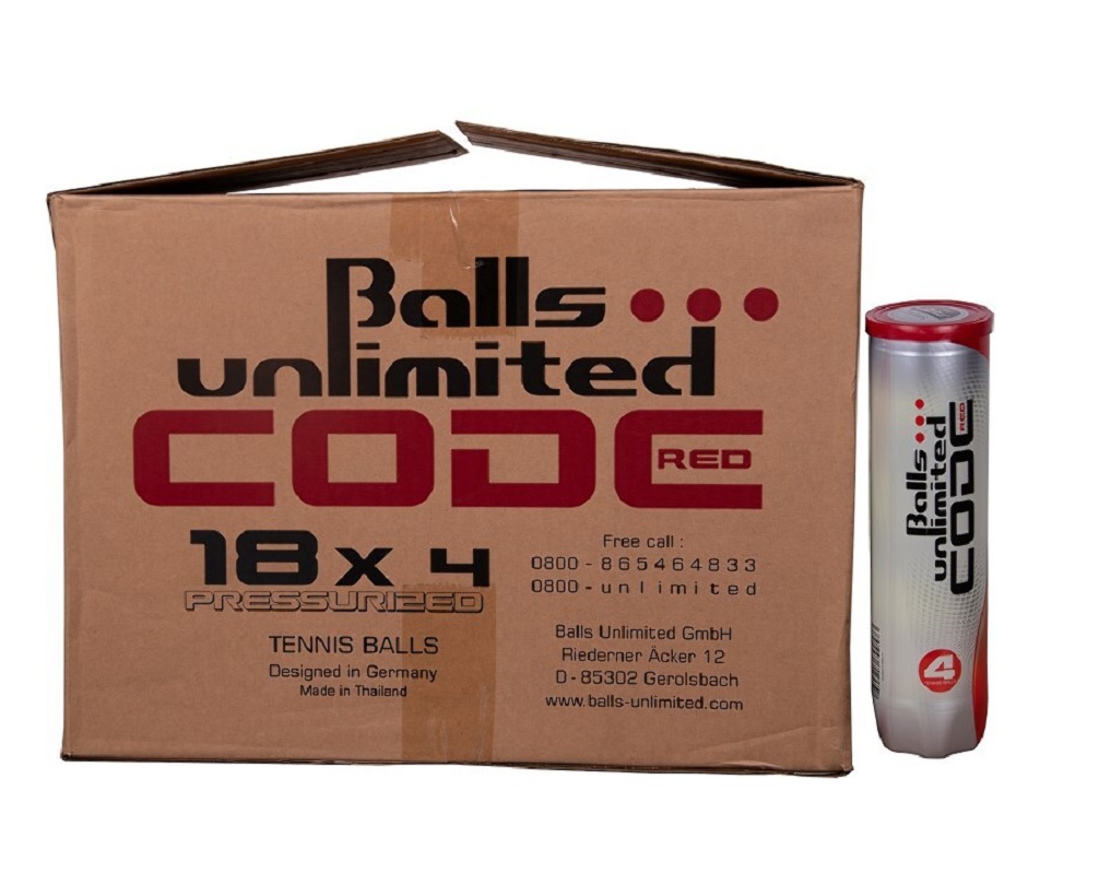 BURedCode18x4 Balls Unlimited Code Red 18 x 4B