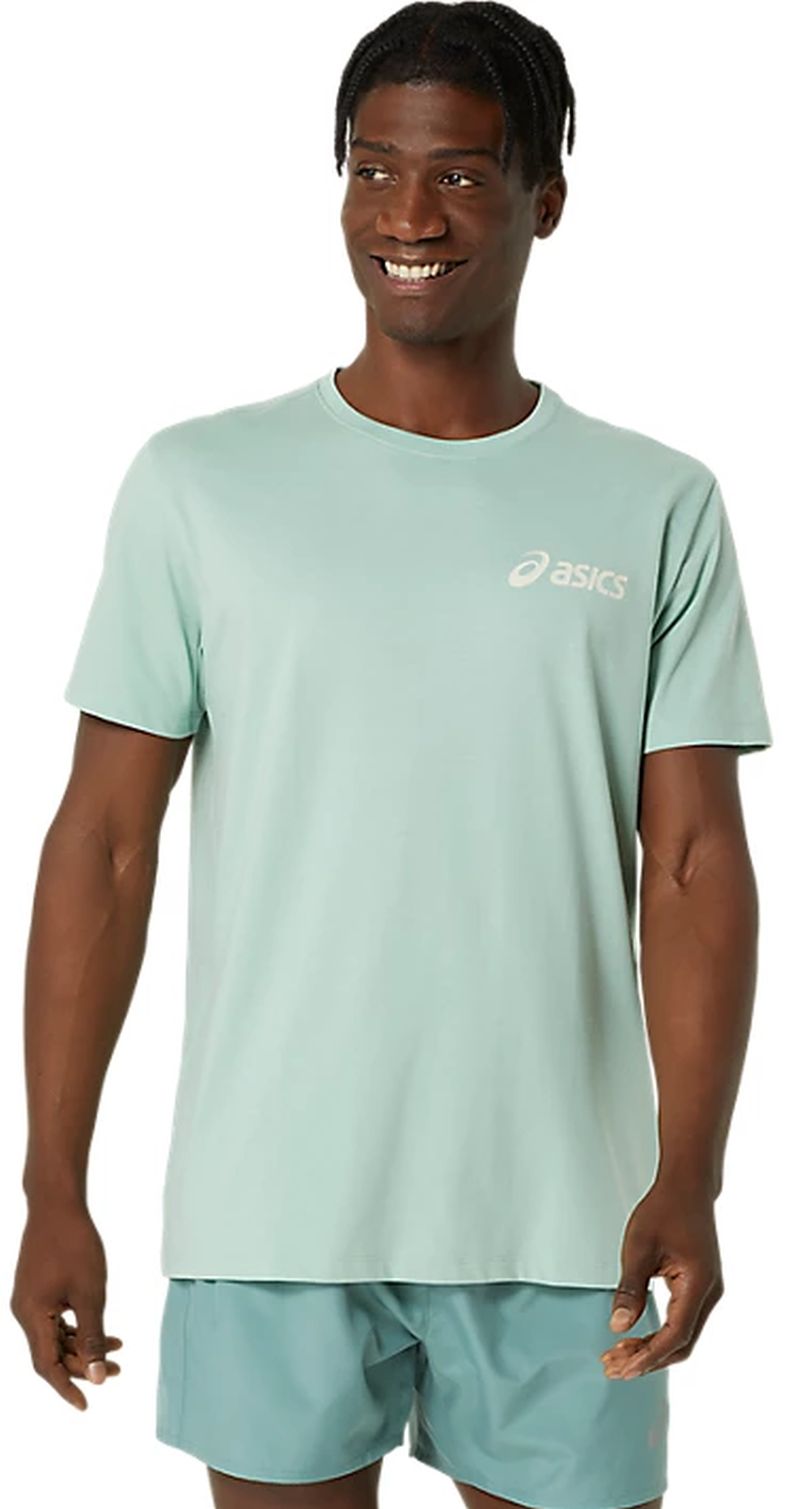 Asics Chest Logo Short Sleeve T-Shirt