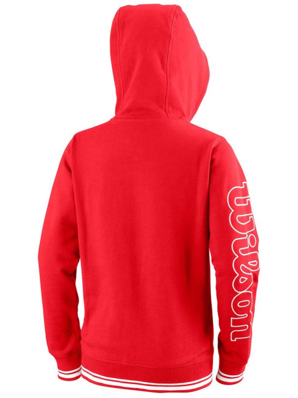 Wilson Y Team II FZ Hoody - team red