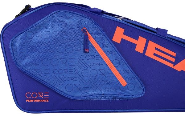 Head Core 6R Combi - blue/fiery coral
