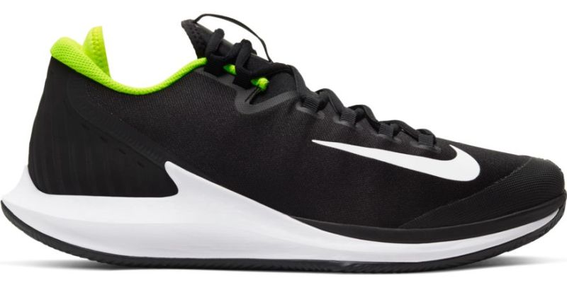 Nike Court Air Zoom Zero Clay - black/white/volt