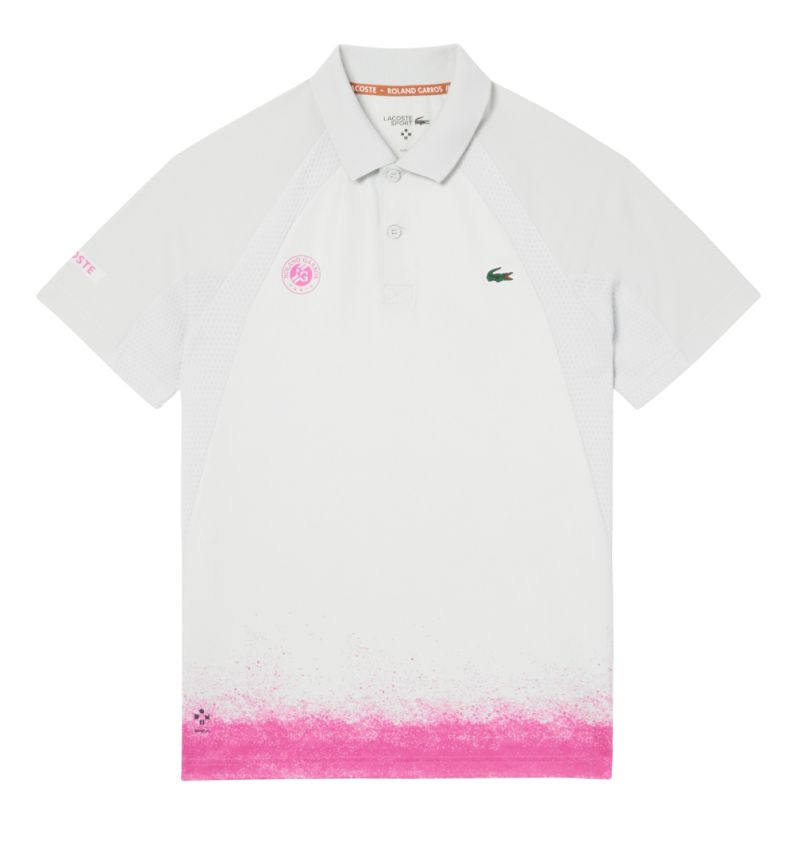 Lacoste Slim Fit Roland-Garros Edition Sport Polo Shirt - green/pink