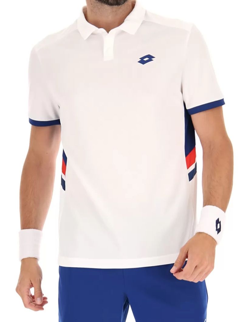 218788_0F1-01 Lotto Squadra III Polo - bright white