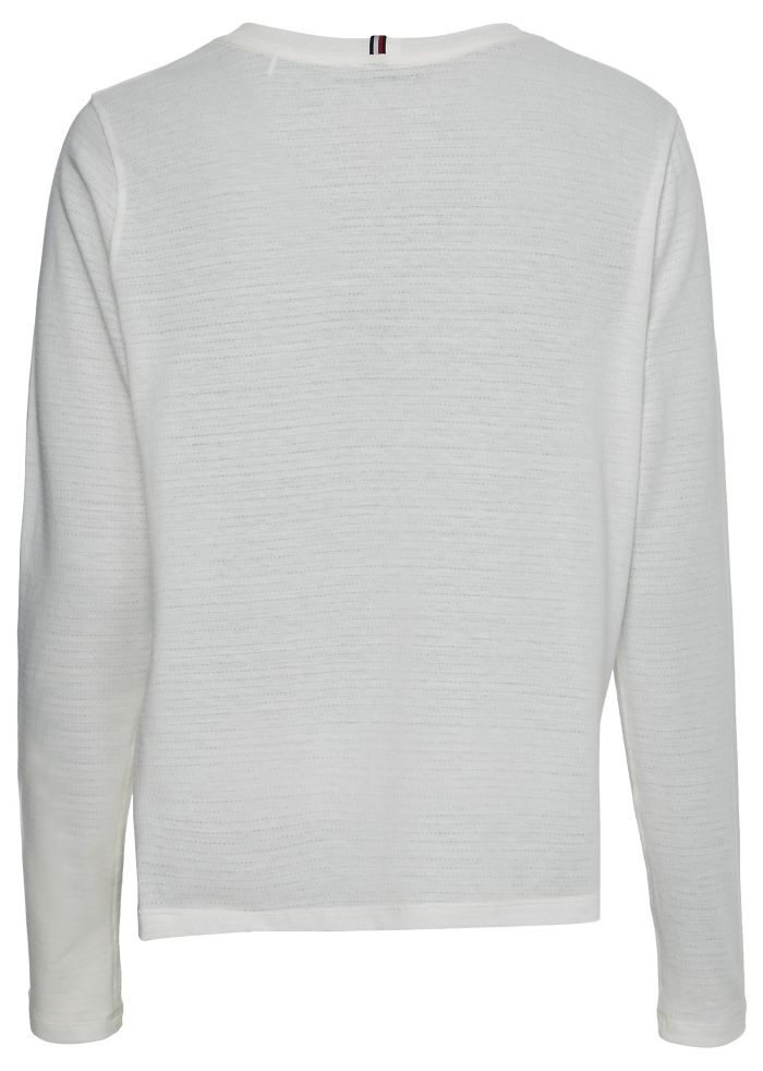 Tommy Hilfiger Long Sleeve Mesh Tee