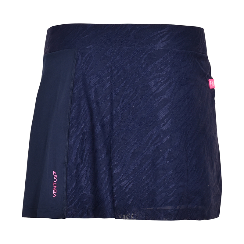 ST81613_1 EA7 Woman Jersey Miniskirt - navy blue