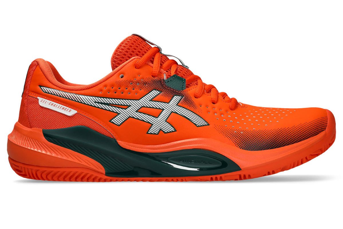 Asics Gel-Challenger 15 Padel - energy orange/jewel green