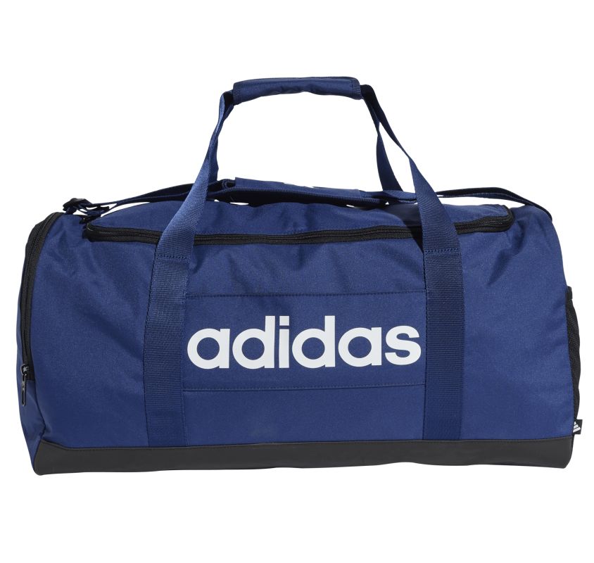 Adidas Linear Duffel Medium - dark blue/white