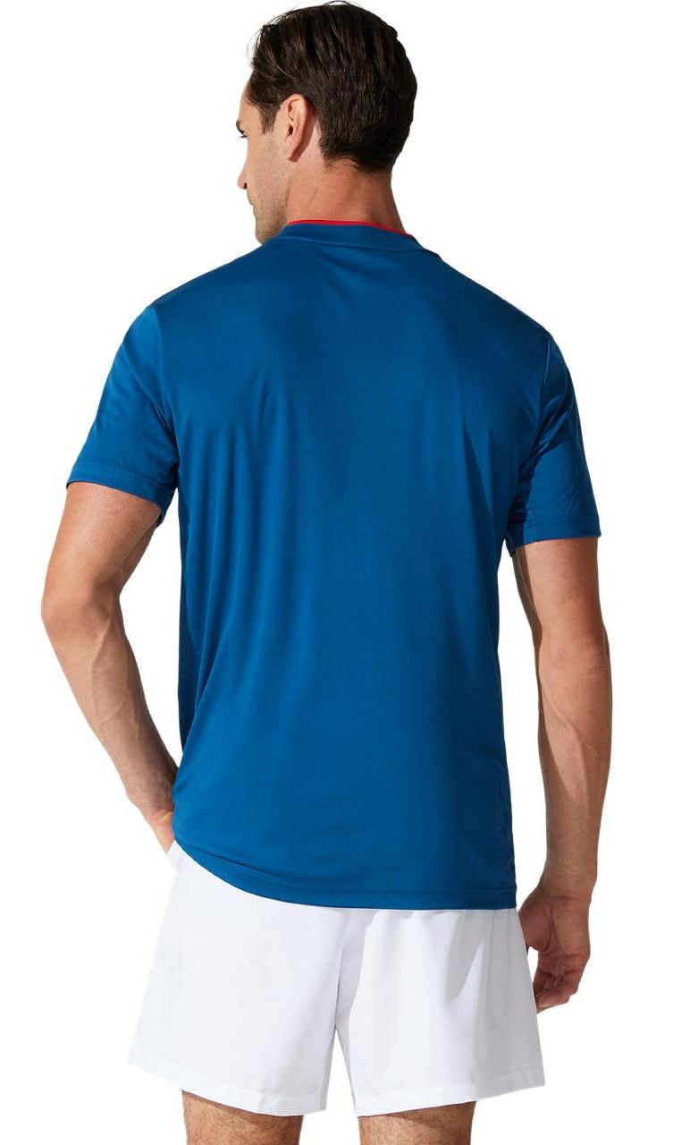 Asics Court M GPX Polo - mako blue