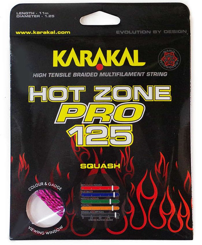 KarakalHotZonePink Karakal Hot Zone Pro 125 (11 m) - pink/black
