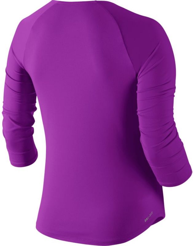 vivid purple nike shirt women's