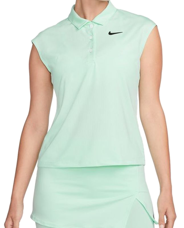 Nike Court Dri-Fit Victory Polo - mint foam/black Nike Court Dri-Fit Victory Polo - mint foam/black