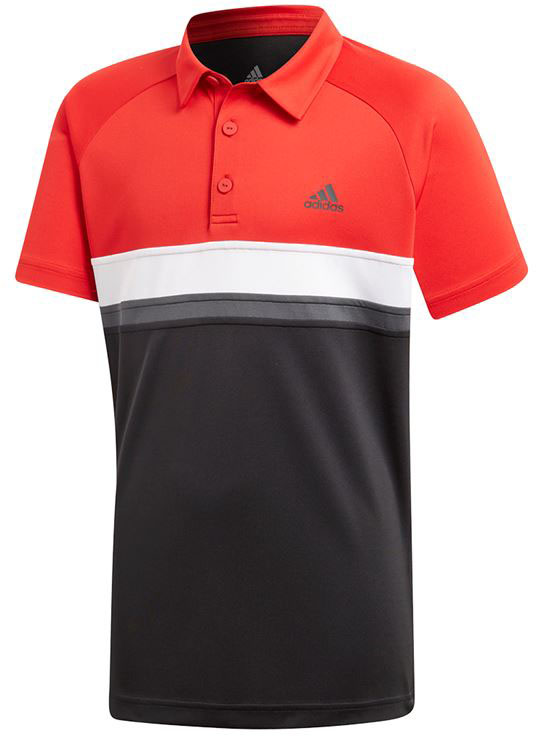 adidas-club-color-block-polo-black-1 Adidas Club Color Block Polo - black