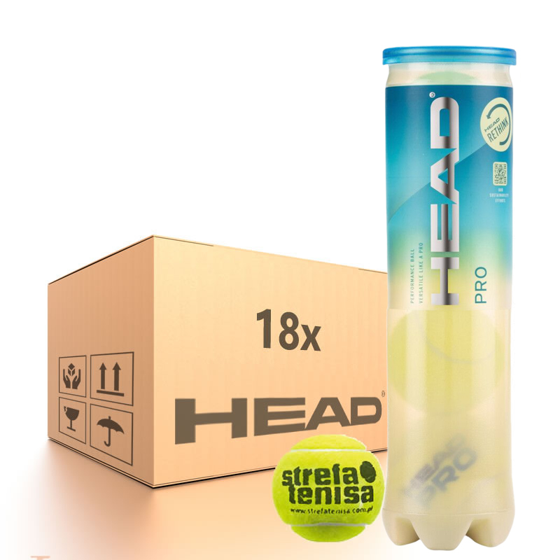 Head Pro LOGO Strefa Tenisa - 18 x 4B Head Pro LOGO Strefa Tenisa - 18 x 4B