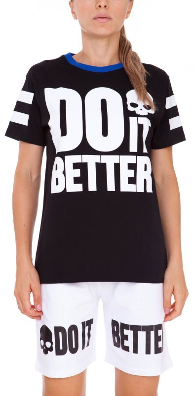 hydrogen-do-it-better-t-shirt-woman-black-1 Hydrogen Do It Better T-Shirt Woman - black