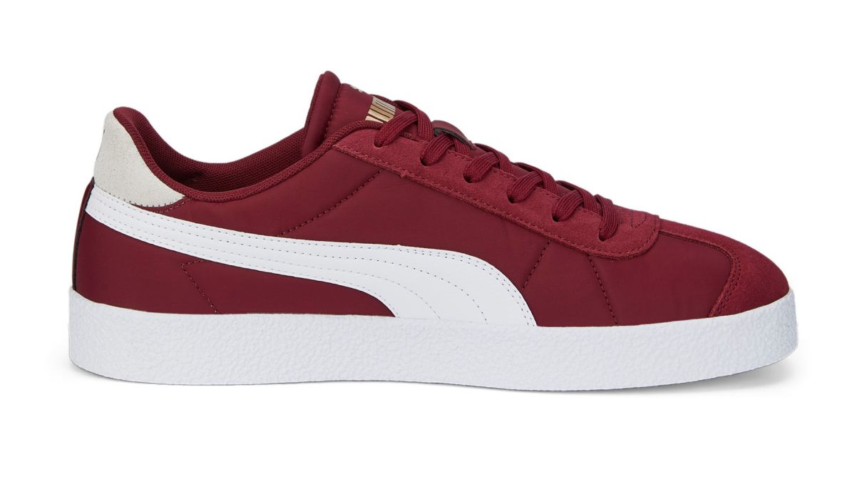Puma Club Nylon - cordovan/puma white/gold