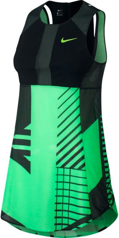  Nike Court Power Dress Premier - electro green/black/ghost green