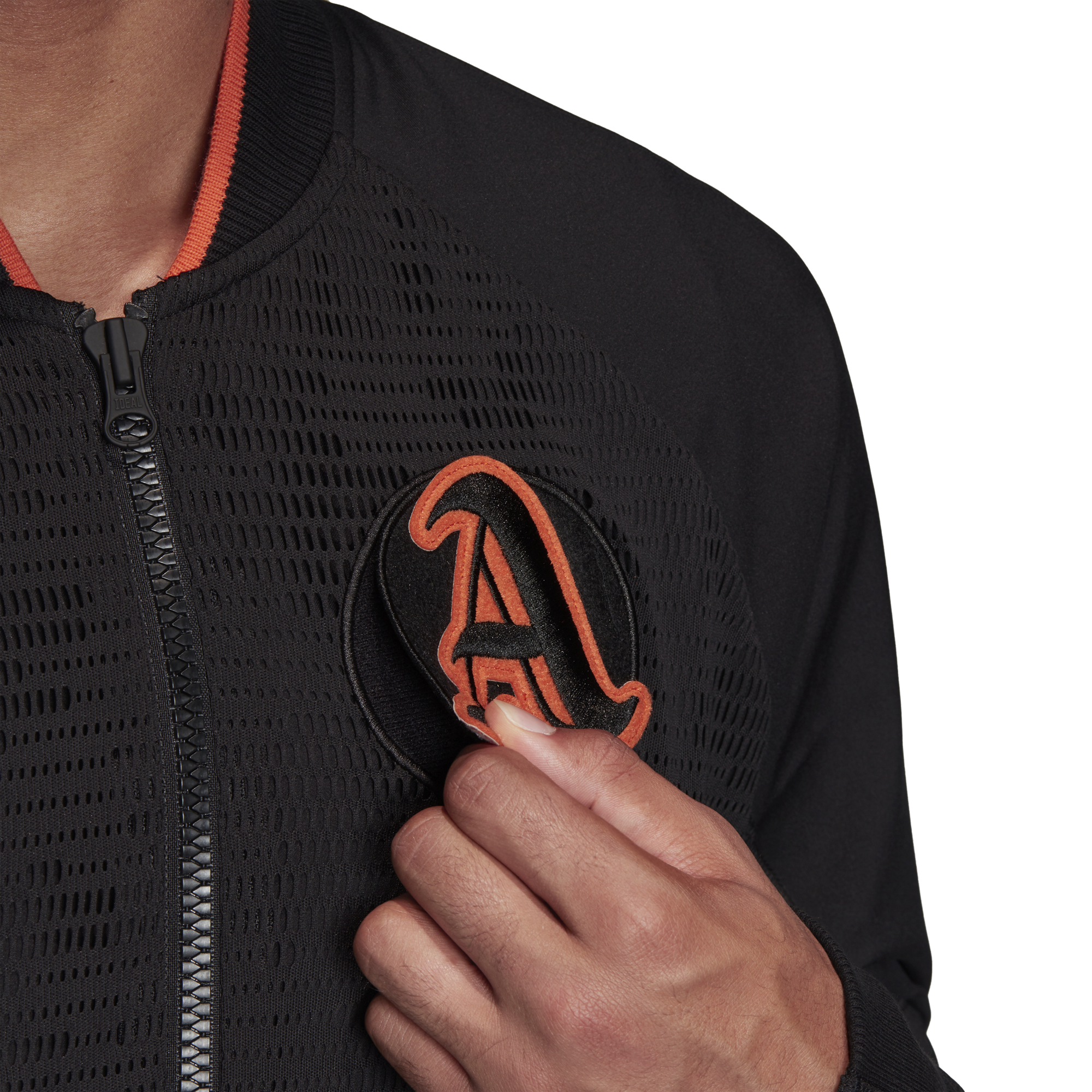 adidas-vrct-primeblue-jacket-m-black-true-orange-5 Adidas VRCT Primeblue Jacket M - black/true orange