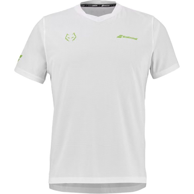 Babolat Crew Neck Lebron - white/white