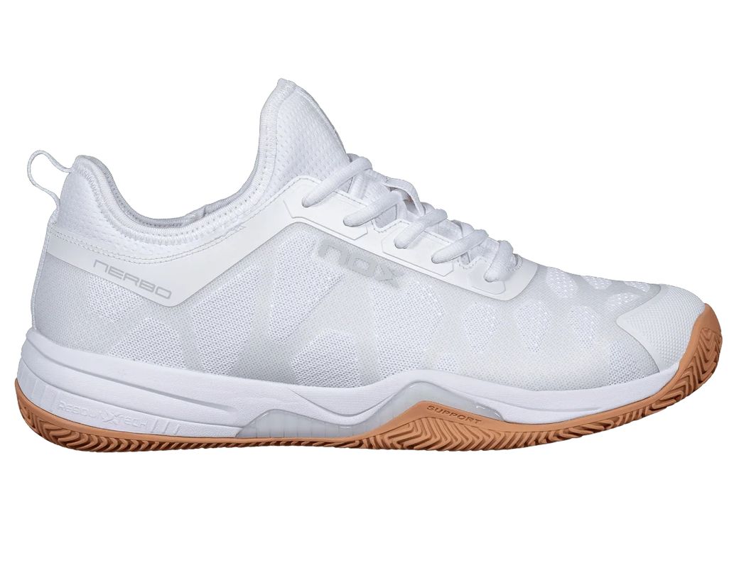 Męskie buty do padla NOX Nerbo - white/gum rubber