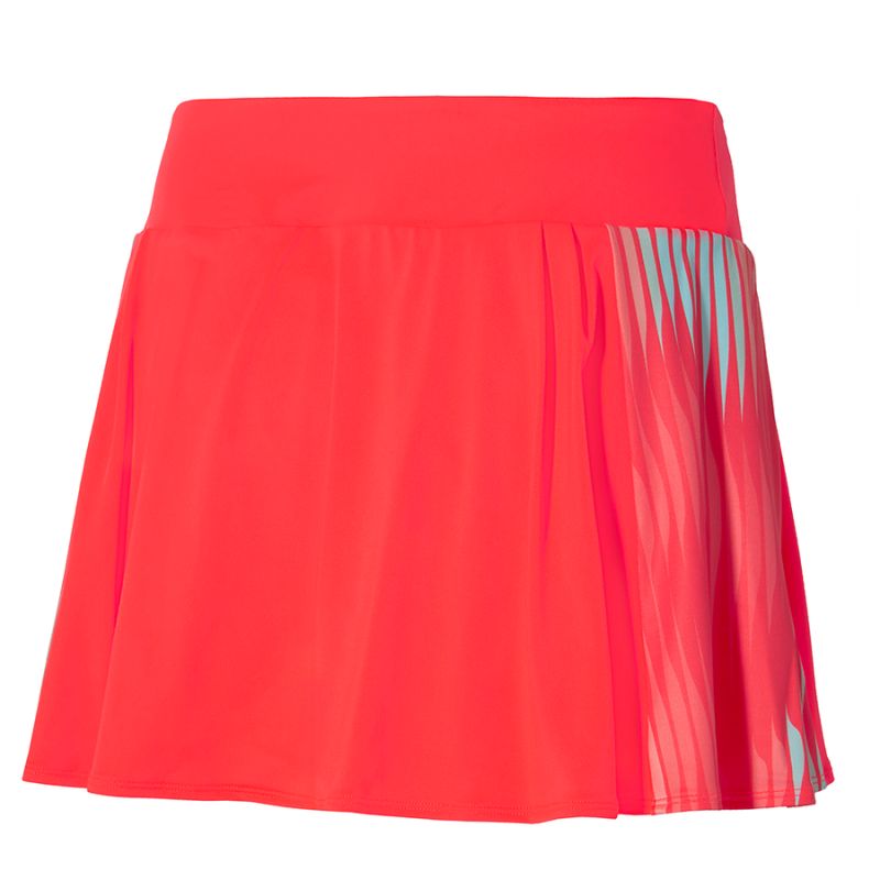 Mizuno Printed Flying Skirt - fierry coral