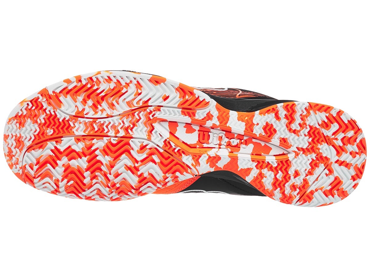Wilson Kaos Devo Paris - shocking orange/black/amazon