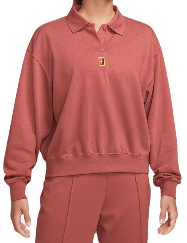 Nike Court Dri-Fit Heritage Tennis Polo - canyon rust