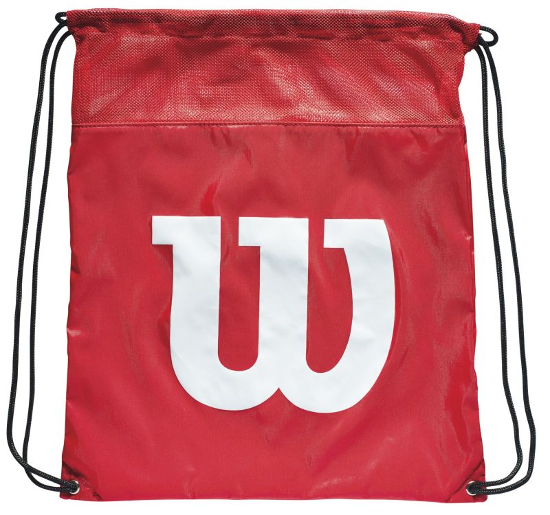 Wilson Cinch Bag - red