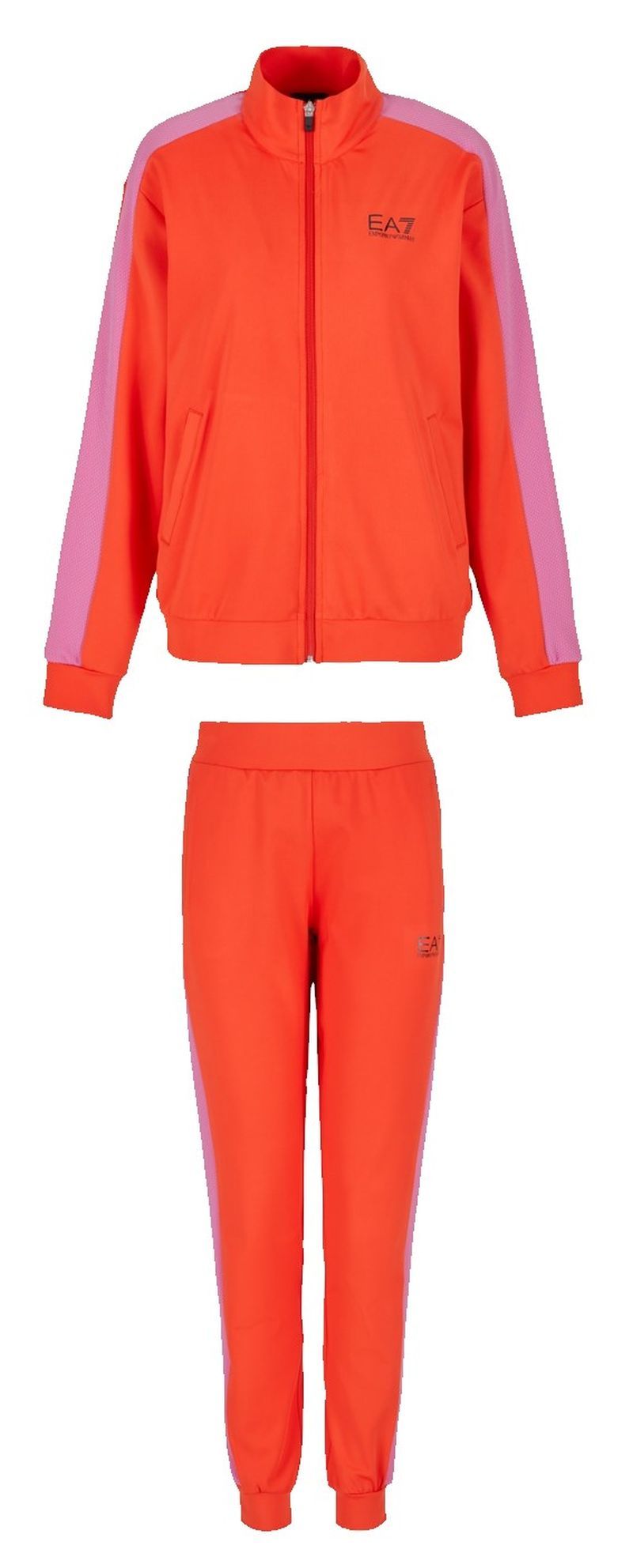 EA7 Woman Woven Tracksuit - cherry tomato