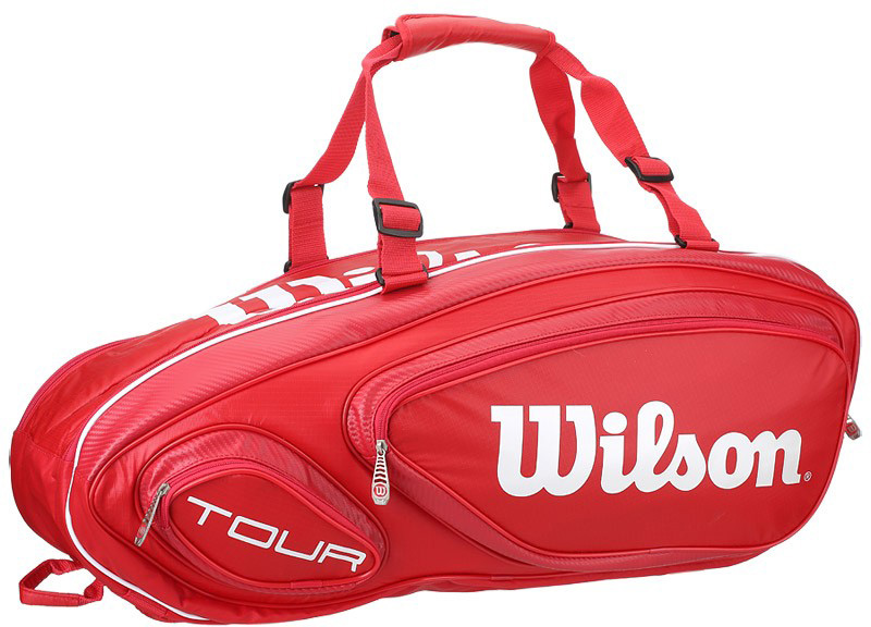 Wilson Tour V 9 Pk - red