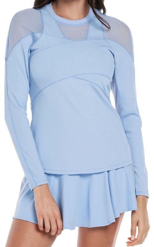 Lucky in Love Tech Performance It's A Wrap Long Sleeve - placid