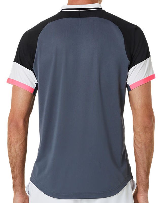 Asics Match Polo-Shirt - performance black/carrier grey