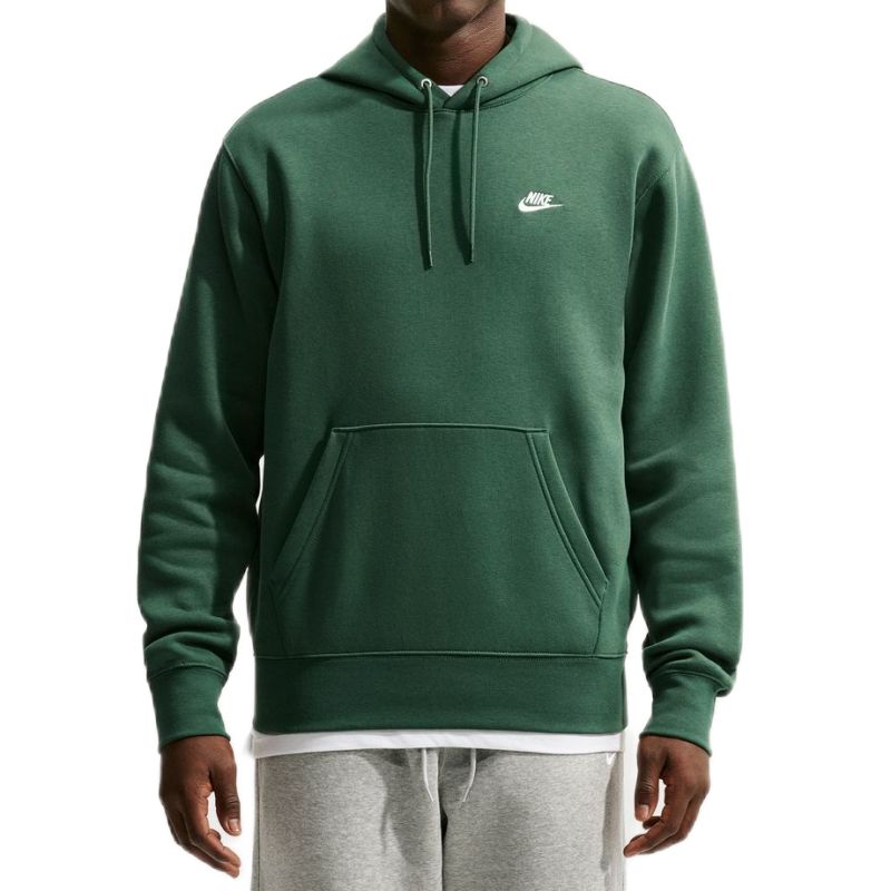 Nike Club Fleece Pullover - fir/fir/white