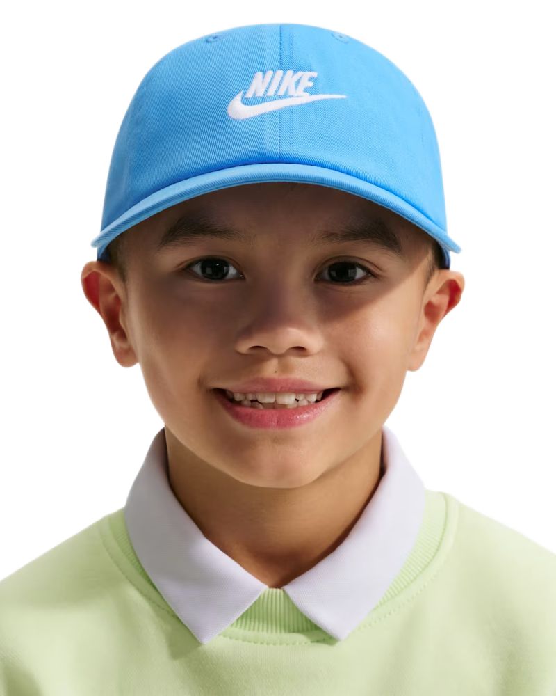 Nike Dri-Fit Club Kids' Futura Wash - university blue/white