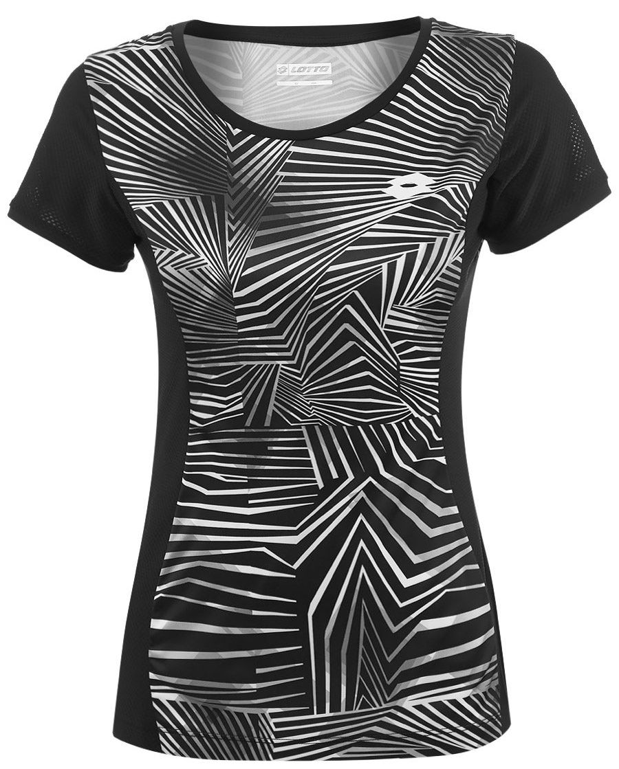Lotto Superrapida III W Tee PL - all black
