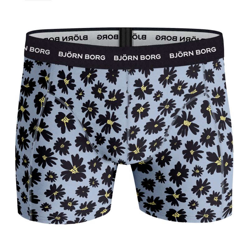 Björn Borg Shorts Sammy BB Fourflower 3P - skyway