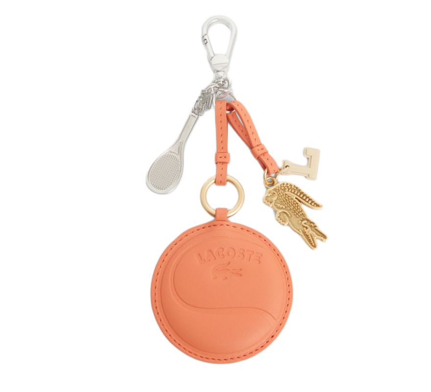 Lacoste Tennis Racket Mirror L Charms Key Ring - orange Lacoste Tennis Racket Mirror L Charms Key Ring - orange