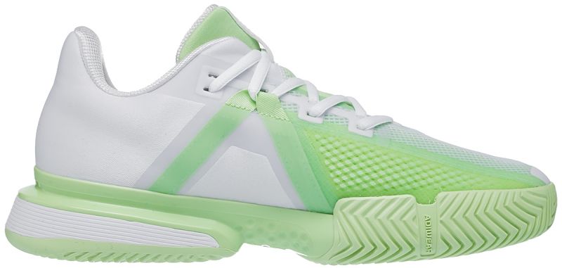 Adidas SoleMatch Bounce W - cloud white/cloud white/glow green