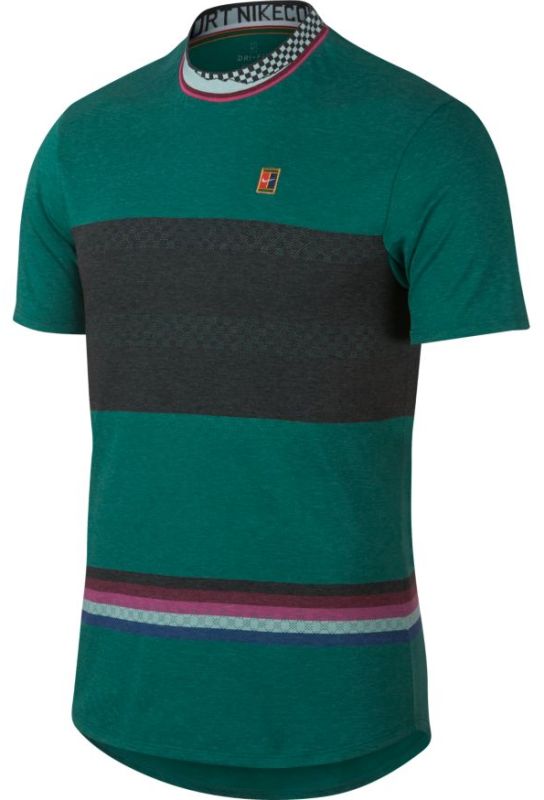 nike-court-challenger-top-ss-mystic-green-1 Nike Court Challenger Top SS - mystic green