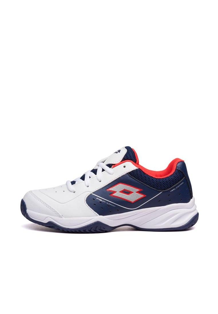 Lotto Space 600 II All Round Junior - all white/silver mettalic