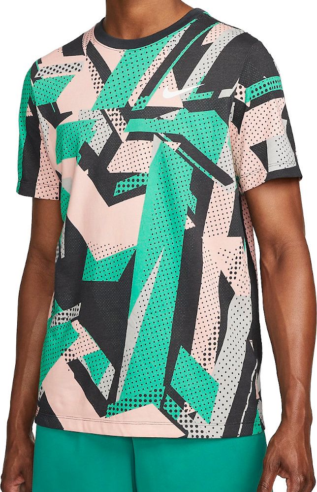 Nike Dri-Fit Tee Print M bleached coral