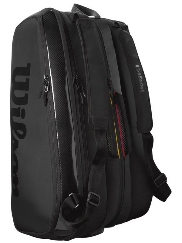 Wilson Super Tour 15 Pk Pro Staff Bag - black