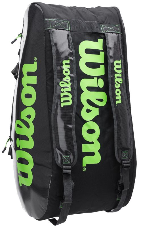 Wilson Super Tour 3 Comp - charcoal/green