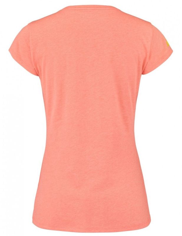 Babolat Exercise Message Tee Woman - fluo strike heather