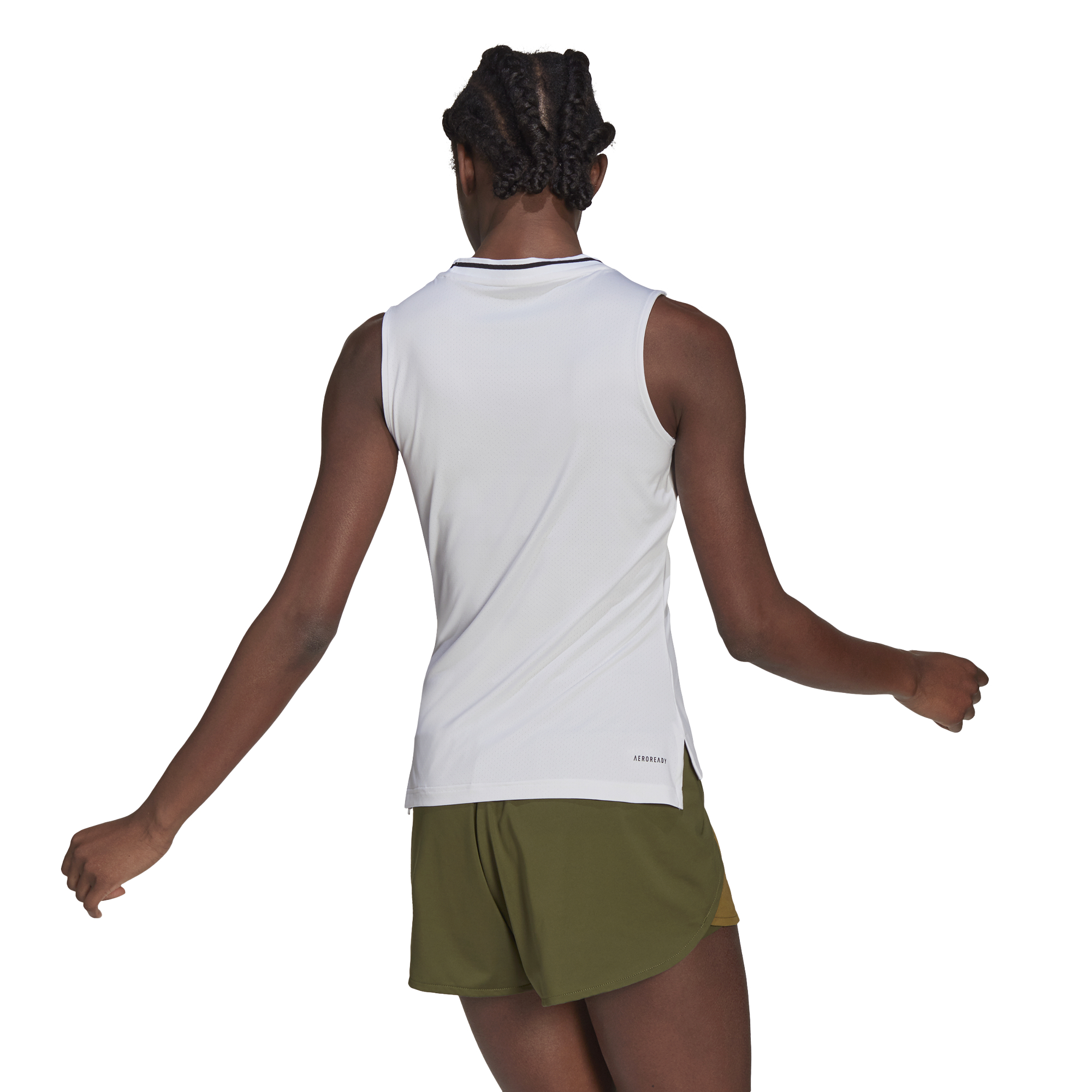 Adidas Match Tank Top W - white/black