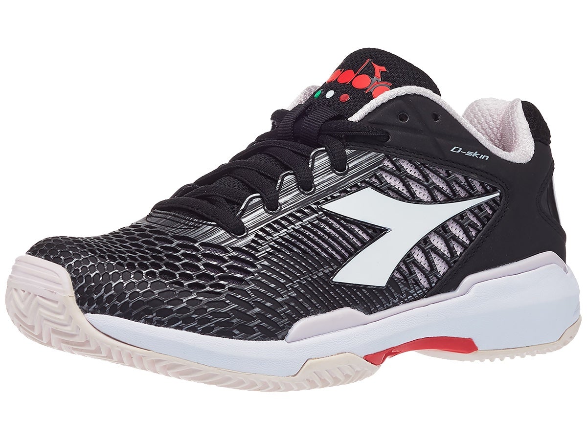 Diadora Speed Competition 5 + W Clay - black/shrinking violet/white