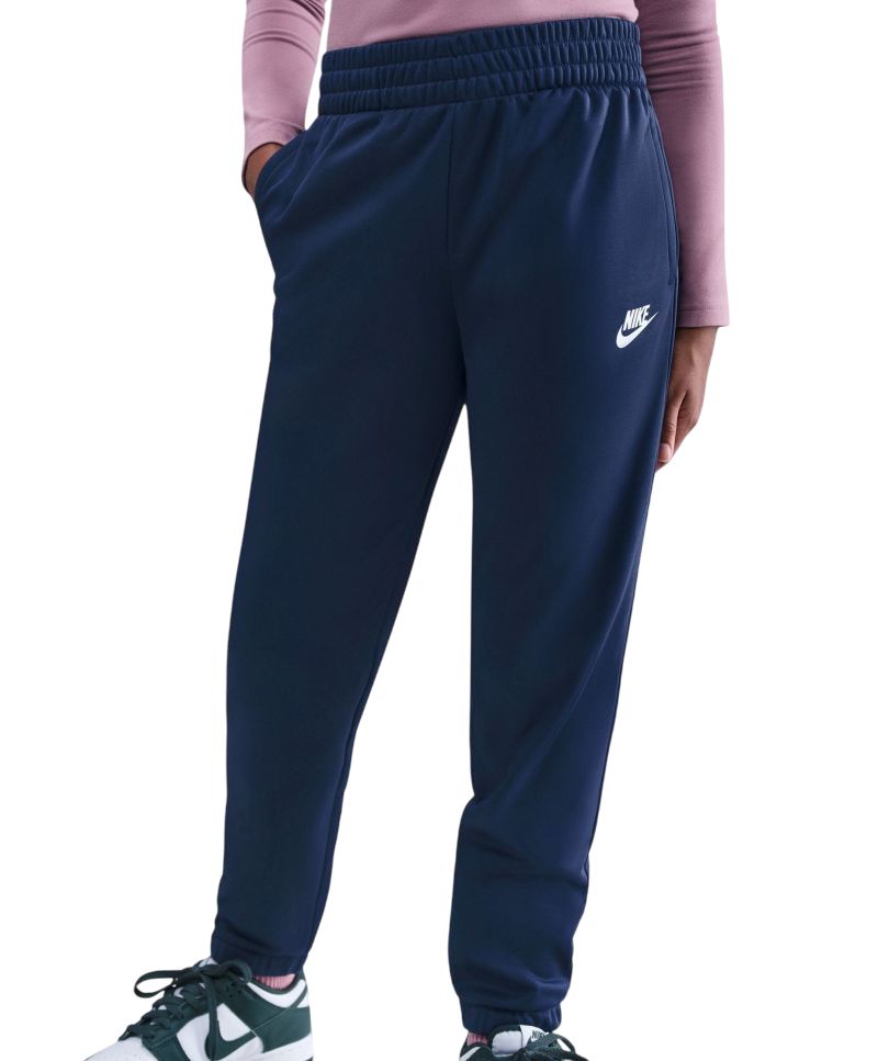 Nike Kids Dri-Fit Poly Knit Full Zip - midnight navy/midnight navy/white
