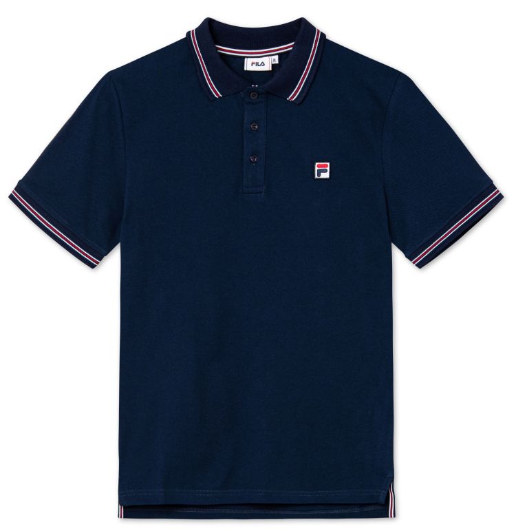 Fila Matcho 4 Polo Shirt Men - black iris